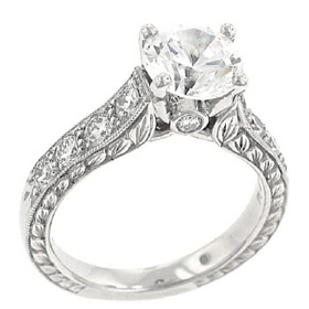 Platinum Diamond Ring